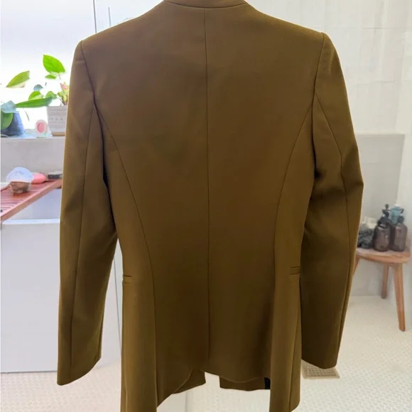 Zara Mustard Blazer - Picture 3 of 4